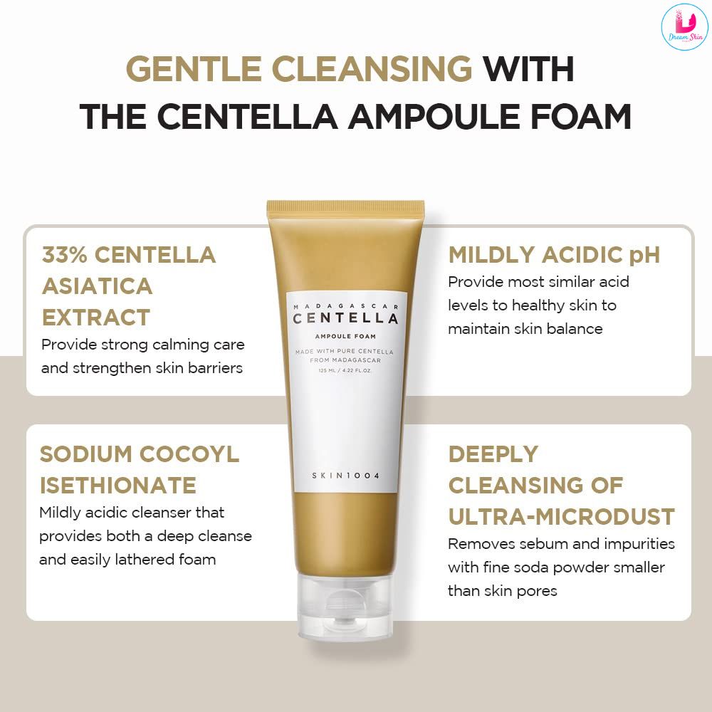 Skin1004  Madagascar Centella Ampoule Foam (125ml)